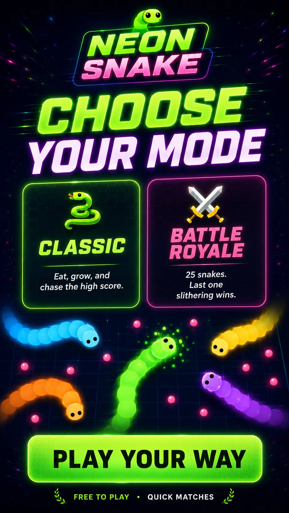 Snake Royale screenshot