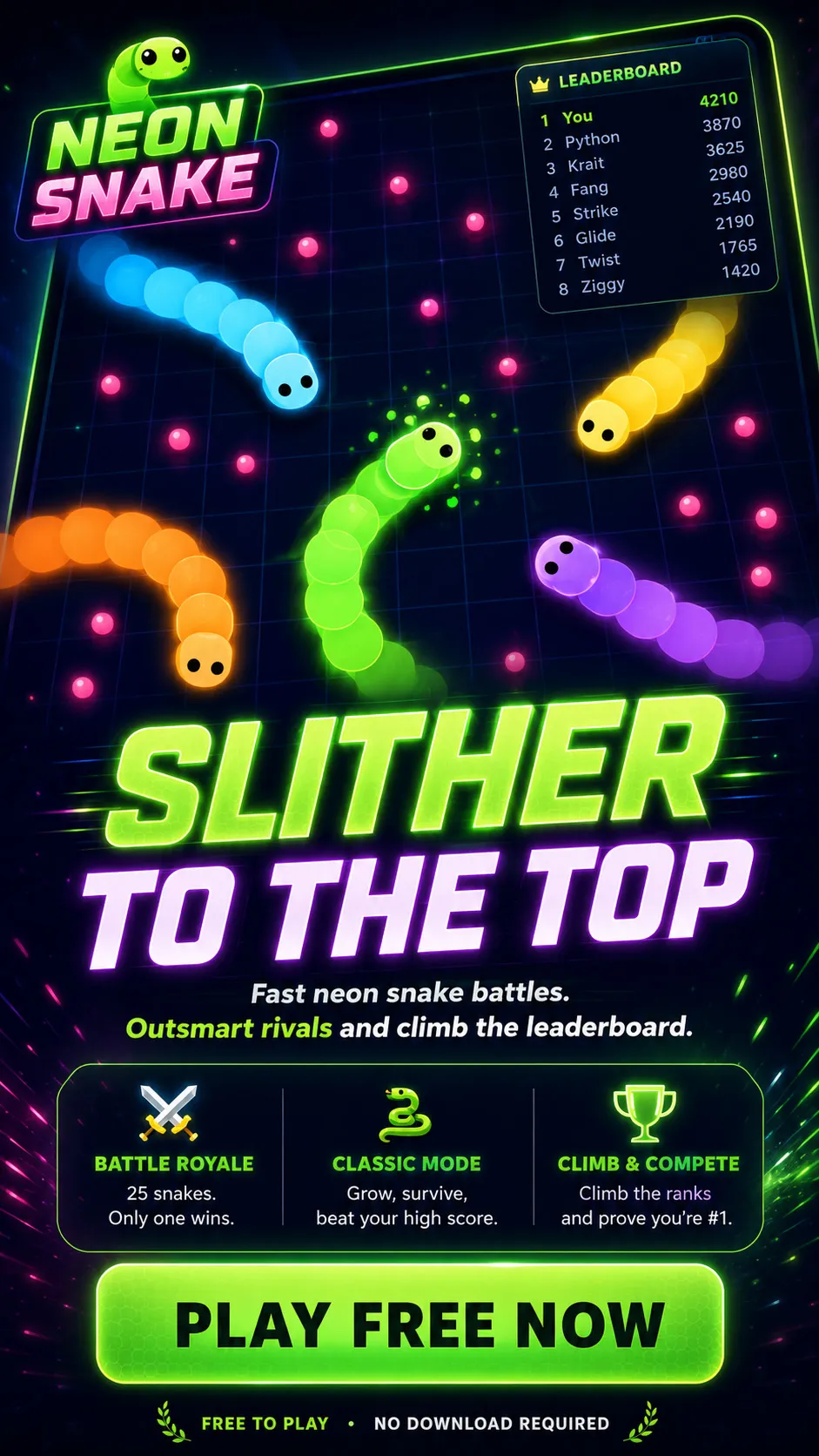 Snake Royale screenshot